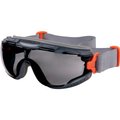 Ergodyne ARKYN-NEO Smoke Lens Safety Goggles w/ Neoprene Strap, Anti-Scratch & Anti-Fog, Gray 60311